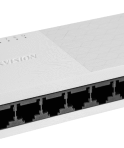 Hikvision - 8-Port Fast Ethernet Plastic Switch (DS-3E0108D-O)
