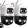 Defender Trio WiFi | Triple Lens Smart WiFi PTZ Camera with Full 360° View