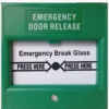Emergency Break Glass Exit Button