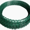 Razor Wire 450mm PVC Coated Green